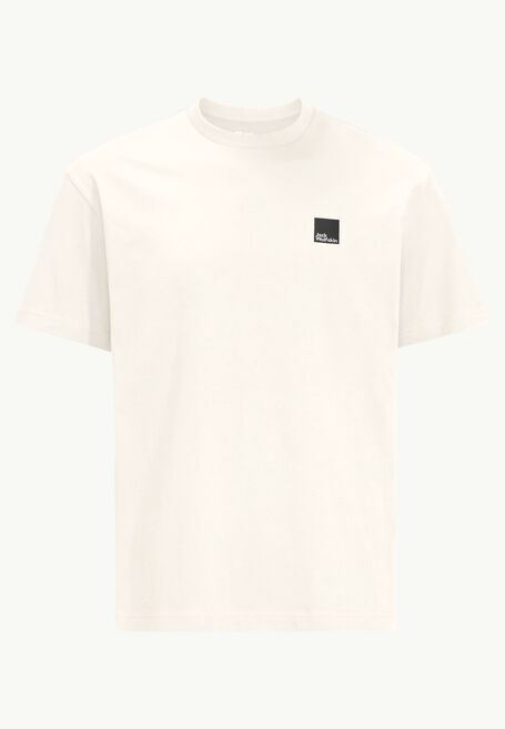 L unisex - z organicznej koszulka ESCHENHEIMER bawełny WOLFSKIN JACK - egret T –