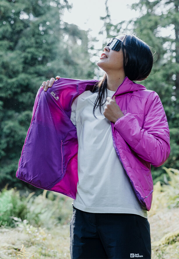 TRAIL LIGHT INS 2IN1 JKT W