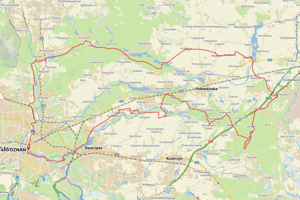 Pętla rowerowa zakątkami Wielkopolski