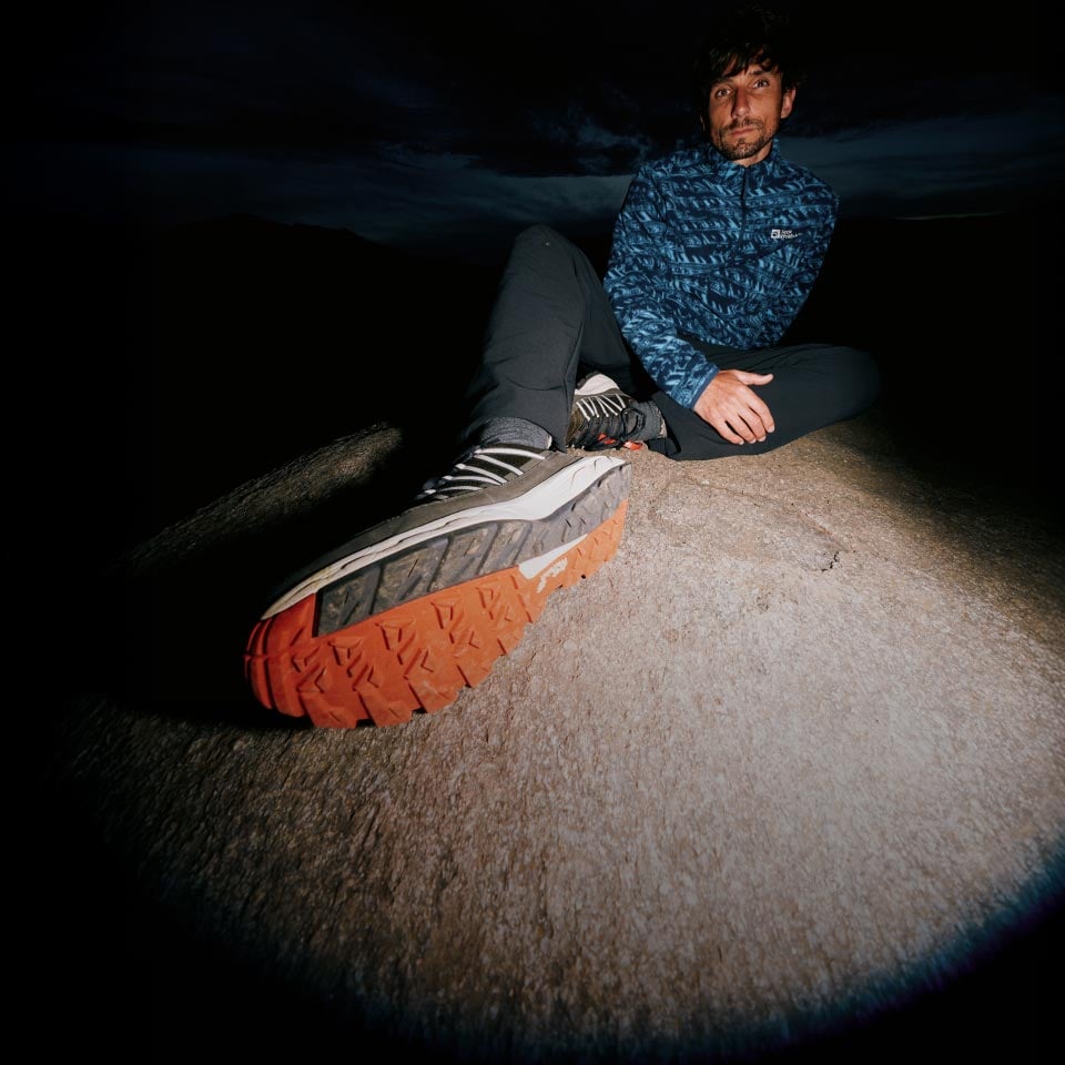 Męskie buty na wędrówki